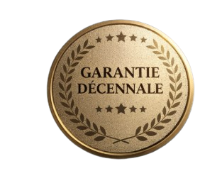 ceau en or certifiant la garantie décennale de B&L Art'Oise, artisan couvreur zingueur à Senlis et dans l'Oise.
